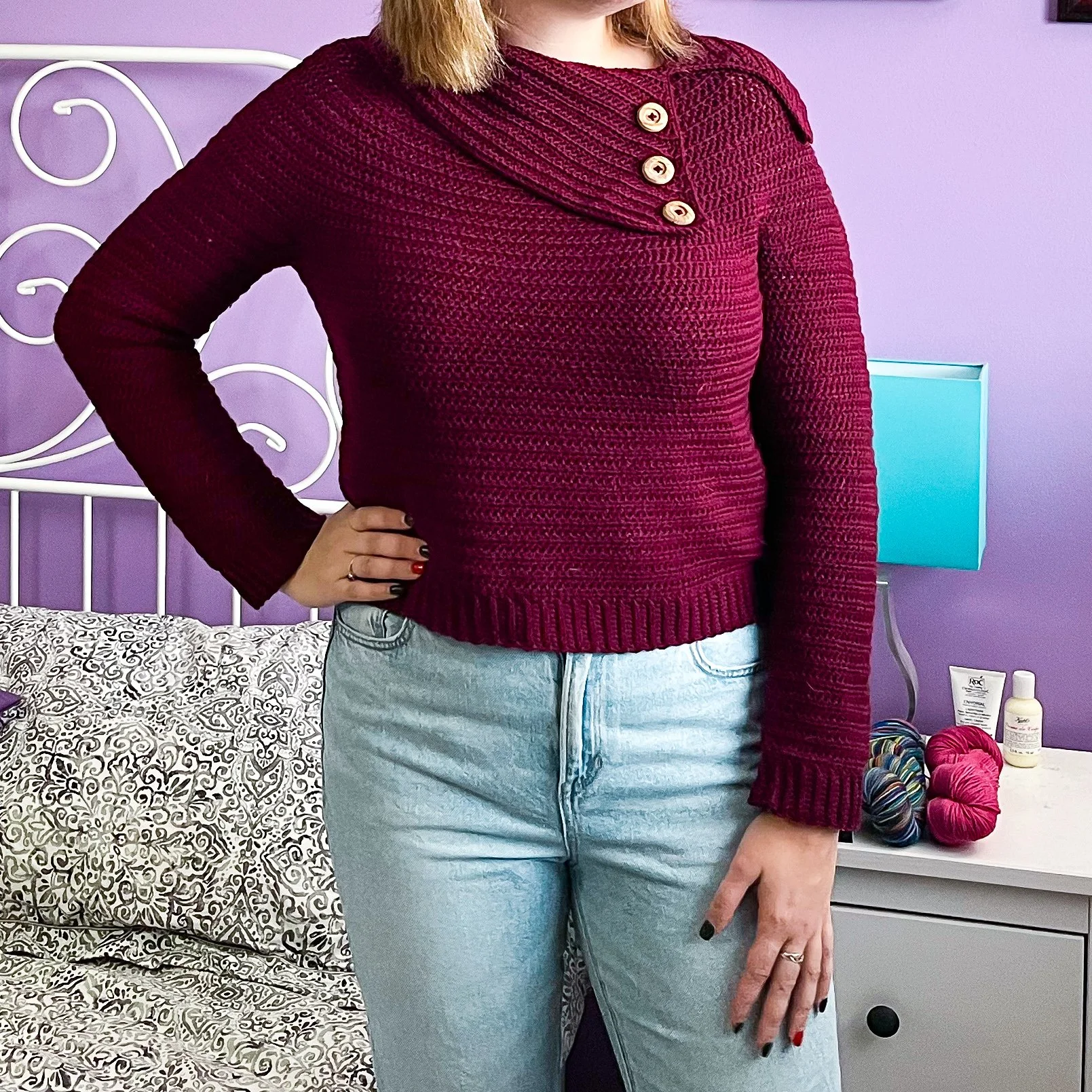 トップス 00s archive design mohair knit sweater $_32.JPG?set_id=880000500F